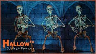 Skeletal Hip Hop by HallowFX - Digitize your Decorations