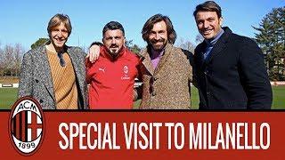 Ambrosini, Pirlo and Oddo: "What a feeling"