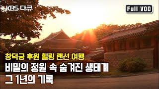 세계문화유산 창덕궁 후원 힐링 랜선여행! 비밀의 정원 속 숨겨진 생태계 그 1년간의 기록 -  28년만의 공개, 창덕궁 후원 (KBS 20050101 방송)