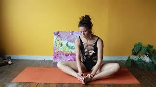 Yoga Class for Feet   Toe Stretching and Lacing #015