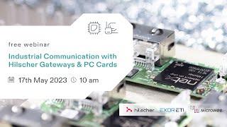 Webinar: Industrial Communication with Hilscher Gateways & PC Cards (EN language)