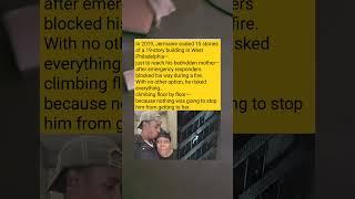 Son Scales 15 Floors to Save Bedridden Mom During Fire (Real Footage!) 