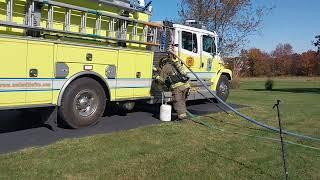 Fire near Wellsville, PA! October 24, 2024