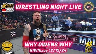 WHY OWENS WHY | Pro Wrestling Talk - NIWNLive 12/19/24