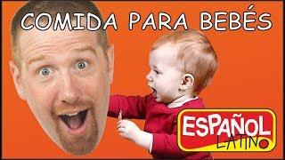 Comida Para Bebés | Cuentos para Niños | Aprender con Steve y Maggie Español