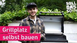 Einen Grillplatz bauen - in drei Tagen | Soll das so??? | DIY Shorts (3/5)