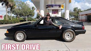 First Drive in The Turbo Fox Body! (Also Does a Couple Pulls)