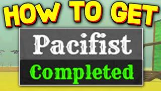 How To COMPLETE PACIFIST CHALLENGE in DEAD RAILS! (ROBLOX)