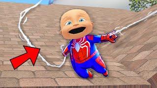 Baby Turns Into SPIDERMAN!