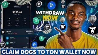 How To Claim DOGS Token To Ton Wallet (Bypass Busy network )