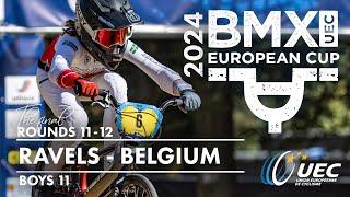 Pushing it in Ravels - UEC European cup Round 11 + 12 - BMX Racing