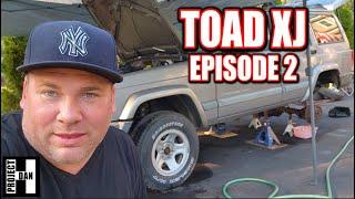 JEEP CHEROKEE XJ REAR LIFT PROJECT - THE TOAD!!! EPISODE 2