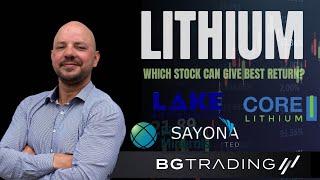 IS IT TIME TO BUY LITHIUM STOCKS? WHICH STOCK OFFERS HIGHER UPSIDE (CXO, SYA, PLS, MIN, IGO & LTR)