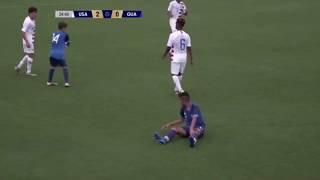 Aethan Yohannnes with USYNT U15 vs Guatemala @ CONCACAF U15 Championship- 8/5/19