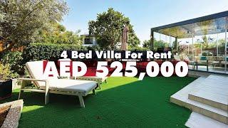 4 Bed Garden Villa For Rent. AED 525,000