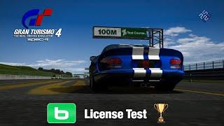 Gran Turismo 4 SPEC II - B License Test [All GOLD] - Playthrough