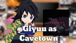 Hashira react to Giyuu as Cavetown || Demon slayer Gacha club || Giyuu angst