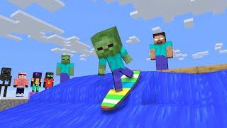 The Most Fun Surfing (Minecraft Animation)