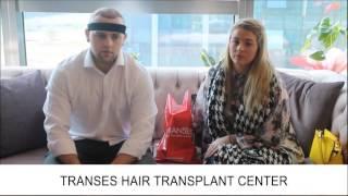 Transes Hair Transplant Patient - FUE Hair Transplant in Turkey