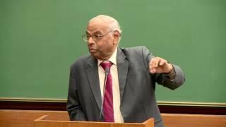 Prof. C. Rangarajan, an Indian Economist and Ex-RBI Governor of India at IIM Ahmedabad