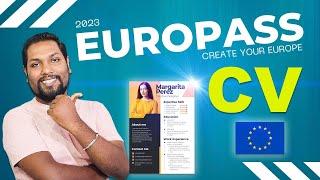 How to make EuroPass CV and Cover Letter | යුරෝප් යන්න ඕනෙ නම් මේ විදිහට CV එක හදා ගන්න | SL TO UK