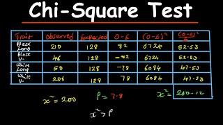 Chi Square Practice Questions-Biology