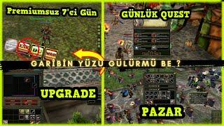 Premiumsuz Herşey Sıfırdan 7'ci Gün Serüveni Tam Herşey Yolunda Derken #destanfarm #knightonline