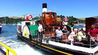 Kingswear Castle Paddle Steamer on the River Dart