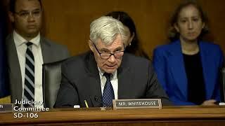 Sen. Whitehouse Lambasts Supreme Court Presidential Immunity Decision in Judiciary Hearing