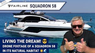 Why the Fairline Squadron 58 is Perfect for Mediterranean Yachting