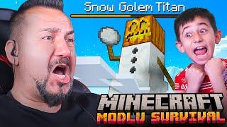 EGEMEN KAAN MİNECRAFT'TA BENİ TROLLEDİ! | MODLU SURVİVAL OYNUYORUZ