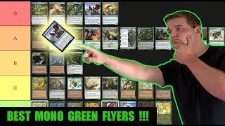 Tier Listing All Mono-Green Fliers in Commander!