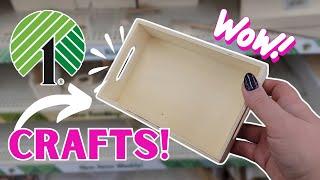 Brand New Ways to Use Wood Items from Dollar Tree! Crafts and Hacks for using Wood Trays!