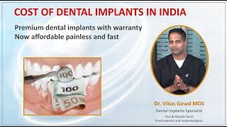 How Much Does a Dental Implant Cost in Hyderabad? | Best Dental Clinic in Hyderabad