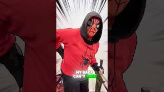 MY BACK…  #shortsfeed #shorts #comedy #funny #spiderman #marvel #usa