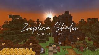 ִ ࣪𖤐 Best Shader for Minecraft: Zreplica Graphic Pack | Render Dragon