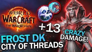 CRAZY Damage with the New Build! City of Threads +13, Deathbringer (bos) Frost DK POV