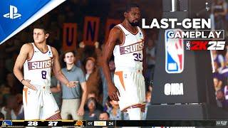 NBA 2K25 Last Gen (PS4) Gameplay: SUNS vs WARRIORS [4K UHD]