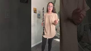 How to Cross the Break for Beginning Clarinet Players | Tips & Exercise | Right-Hand-Down #clarinet