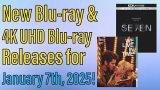 New Blu-ray & 4K UHD Blu-ray Releases for January 7th, 2025!