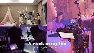 [CC] K-ARTS FILM SCHOOL vlog  my best friend as a director, me as a production designer