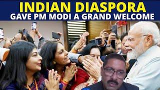 Indian diaspora gave PM Modi a grand welcome and PM Modi's engagement