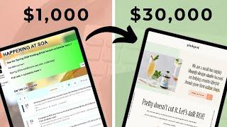 Charge More As A Designer ($30K WEBSITE SECRETS!)