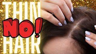 How to Wear a HAIR TOPPER for THINNING HAIR in MINUTES