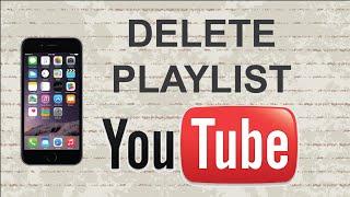 How to delete playlist on Youtube | Mobile App (Android / Iphone)