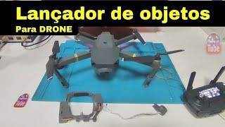 lançador de objetos para drone