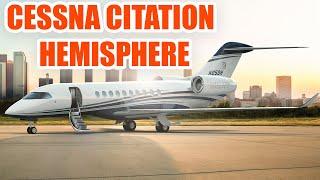 Inside $35 Millions Suspended Textron Aviation's Cessna citation Hemisphere