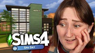 i built a sims house using *only* SPA DAY