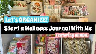 Make A Wellness Journal With Me / Easy Junk Journal Organization for Beginners / Daily Journaling