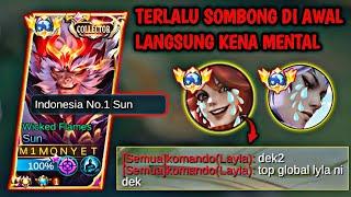 MEMBUNGKAM PLAYER SOMBONG DI AWAL SUNKU LANGSUNG MODE MUSIK | MOBILE LEGENDS